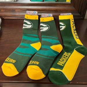 Men’s Green Bay Packers socks